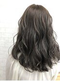 【iikanji hair】ツヤ感グレージュセミディ