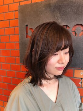 ボスコ 下北沢店(bosco) ローレイヤーミディアム　≪saya≫