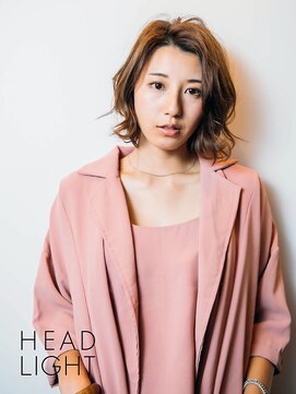 バンプ バイ ヘッドライト 用賀店(BUMP by HEADLIGHT) 外ハネ大人ボブスタイル