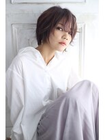 ヘアーメイクパウダー 天王寺寺田町店(Hair make powder) 大人可愛い20代30代40代☆小顔ひし形丸みショートボブ絶壁解消