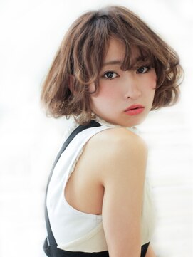 モードケイズ 相模大野店(MODEK's) 【MODEK's 相模大野】ゆるカールボブ×くびれセミディ