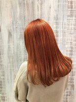 ソル(SOL by INFINI)&nbsp;韓国オレンジ/派手髪/韓国風