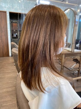 美容室 ナル(NaL) 髪質改善、レイヤースタイル