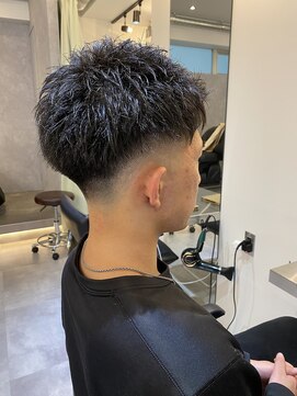 ミラ 新宿(MILA) フェードスタイル　新宿フェード　バーバースタイル