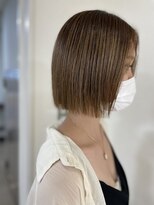 アンク クロス 関内店&nbsp;似合わせカット！切りっぱなしボブスタイル！