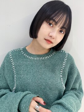 サーカス バイ ビュートリアム 青山(CIRCUS by BEAUTRIUM) 30代 40代 大人可愛い ボブ ミニボブ 内巻き 青山 表参道