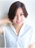 ナチュラルショート_くびれヘアビタミンカラー_8811
