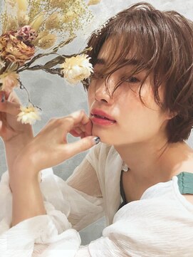 オリンテ バイ レシッド 表参道(orente by rcid) 大人女子にオススメ☆ふんわりマッシュショート×ココアべージュ