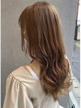 ビューティービースト 浦添店(beauty beast) ヴェールカラー×艶感セミロング