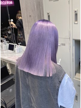 ワンズクロエ 原宿店(ONE's Chloe) ラベンダー/アースカラー/くびれヘア/ツートーンカラー