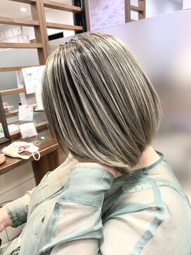 ヘアークリアー 獨協大学前店 ボブ×バレイヤージュ (ボブイヤージュ)