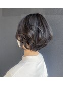 サクラマチ/井野担当/ひし形ボブ/ふんわりボブ