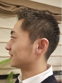 ショウズサロン(hair Sho's SALON)の写真/【ドライカット¥3700（+高濃度炭酸シャンプー¥4600）】早朝&仕事帰りもOK☆高技術でメンズからの支持多数!!