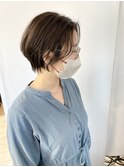 チョコレート×髪質改善 [髪質改善/縮毛矯正]ショート ボブ