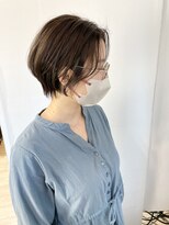 プラグ バイ ネオリーブ(plug by neolive) チョコレート×髪質改善 [髪質改善/縮毛矯正]ショート ボブ