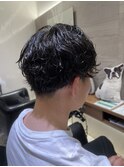 メンズパーマ/ふんわりパーマ/ツーブロック/刈り上げ/20代30代