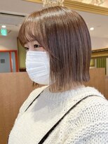 リタ(Lita)&nbsp;★ブリーチなしカラー/ミルクティーベージュ/ぷつっとボブ★