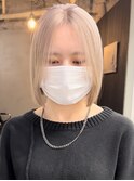 ピンクブロンドパールグレーぎゃうシアーグレージュカシスピンク