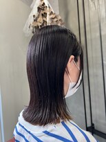 カーペディエム(Carpe Diem)&nbsp;スリークミディアムボブ　長堀橋×谷町六丁目