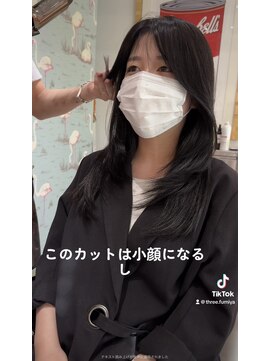 スリー(three) レイヤーカット
