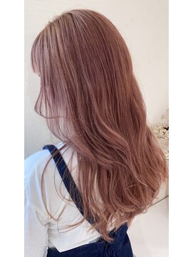 ユイバイラドンナ(Huit by LADONNA) ケアブリーチWカラーピンク/ハイトーン/ピンクベージュ