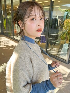 バイオレット 横浜店(Violet) 韓国風カチモリアレンジ×インナーカラー