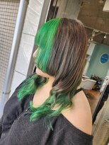 ミラシィ 稲毛(Mirashy)&nbsp;ゆら猫さんイメージ！？エメラルドグリーンカラー！！