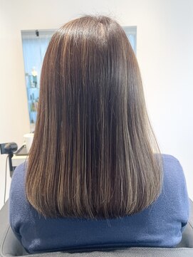 ストフ(stof) ミディアムボブ/ハイライト