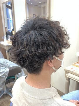 アルターリール(aL ter Rire) アッシュブラック/カルマパーマ/ベリーショート/鎌取/福原遼華