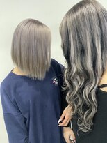 ヘアーデザイン ジェルム(Hair Design germe)&nbsp;2人でハイトーン　#HIYORI#