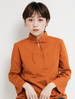 オンク 新宿(onk)&nbsp;黒髪/グレーベージュ/レイヤーロング/前髪パーマ[新宿駅]