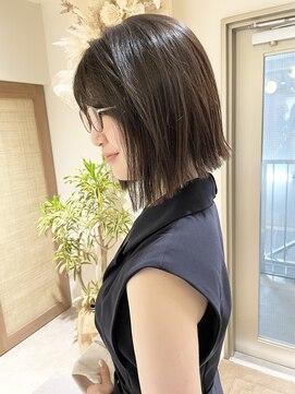 トマト(TOMTO) 【HOSSY】外ハネボブ_大人ボブ☆ショートボブ20代30代40代