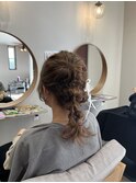 結婚式お呼ばれヘアセット