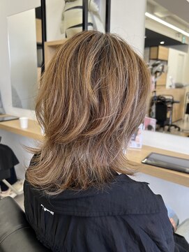 銀座ラボ 津田沼店(LA BO) ミディアムレイヤー/ハイライト
