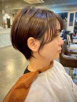 アトリエ エス atelier es HAIRDESIGN&nbsp;顔周りレイヤー/ショートヘア/丸みシルエット/ふんわりショート