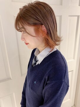 ペレ 栄店(PELE) 着物/メルティカラー/似合わせカット/ウェーブミディアム/栄