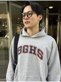 メンズサイドパート
