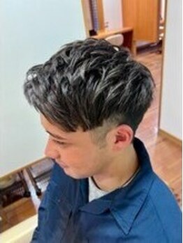 スターバレット(Star Bullet)の写真/メンズのお客様も大歓迎！自宅でもセットしやすいスタイルに。ON・OFF自由自在のスタイルが人気◎