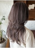 ハイライト×ロングレイヤー