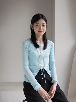 グラス(glass)の写真/〈岡山駅徒歩7分〉ナチュラル&おしゃれ―。岡山でもワンポイントのあるヘアなら『stylist 知香』にお任せ♪