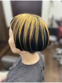 マッシュショート、アンブレラカラー