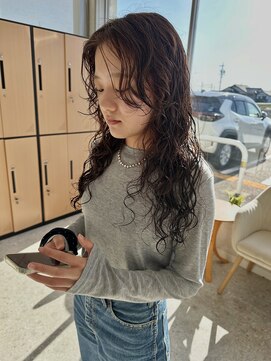 ロエン 西岡崎店(ROEN) #ロングパーマ/10代/20代/30代/パーマ/レイヤー