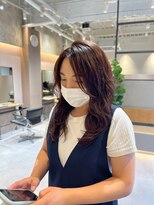 ロンド(Le rond)&nbsp;暖色系ブラウンカラー×レイヤースタイル暗めカラー