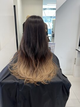 アライブ キチジョウジ(ALIVE Kichijoji) 【ALIVE吉祥寺】ミルクティーベージュグラデーションカラー