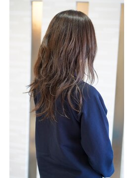 ムゥフ ヘアーアンドアイラッシュ(mouf hair&eyelash) ツヤ感レイヤーシャギー(モカアッシュ)