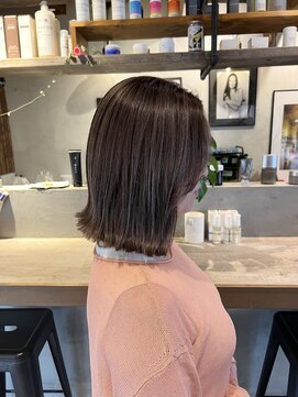 マスカリ(muscali) 黒髪/表参道ハイライト/オリーブグレー/小顔/ココアベージュd49