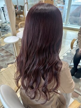 ボルドーブラウンカラー