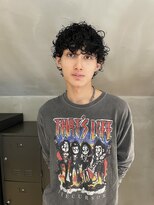 スヴニール(souvenir)&nbsp;メンズパーマ　シャドウパーマ　スパイラルパーマ