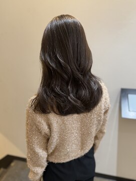 ヌー 栄(nuu) 【Mayuno】ブリーチなしダブルカラー/オリーブベージュ