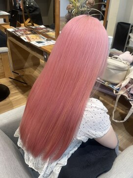 イロ プラス 南田宮店(iro+) #コットンピンク#ブリーチ